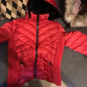 Nautica puffer jacket with hood
